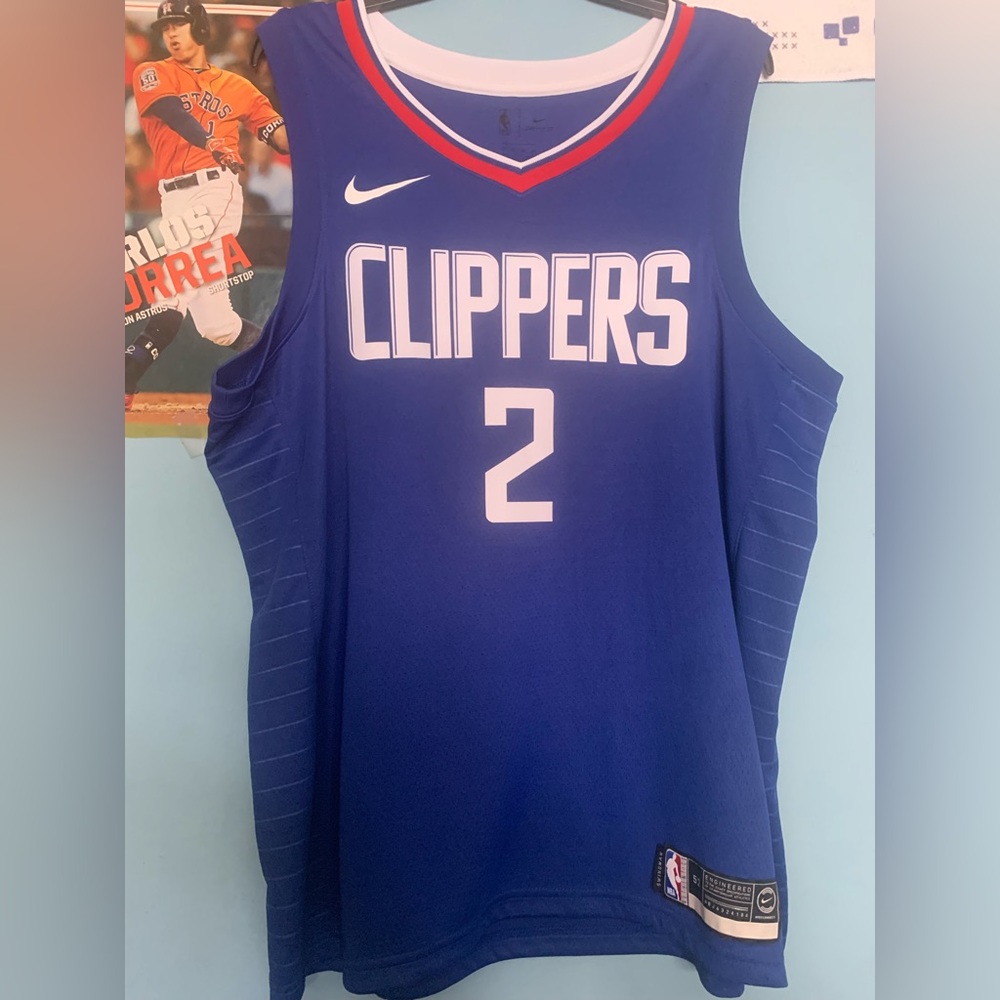 Kawhi Leonard clippers jersey new